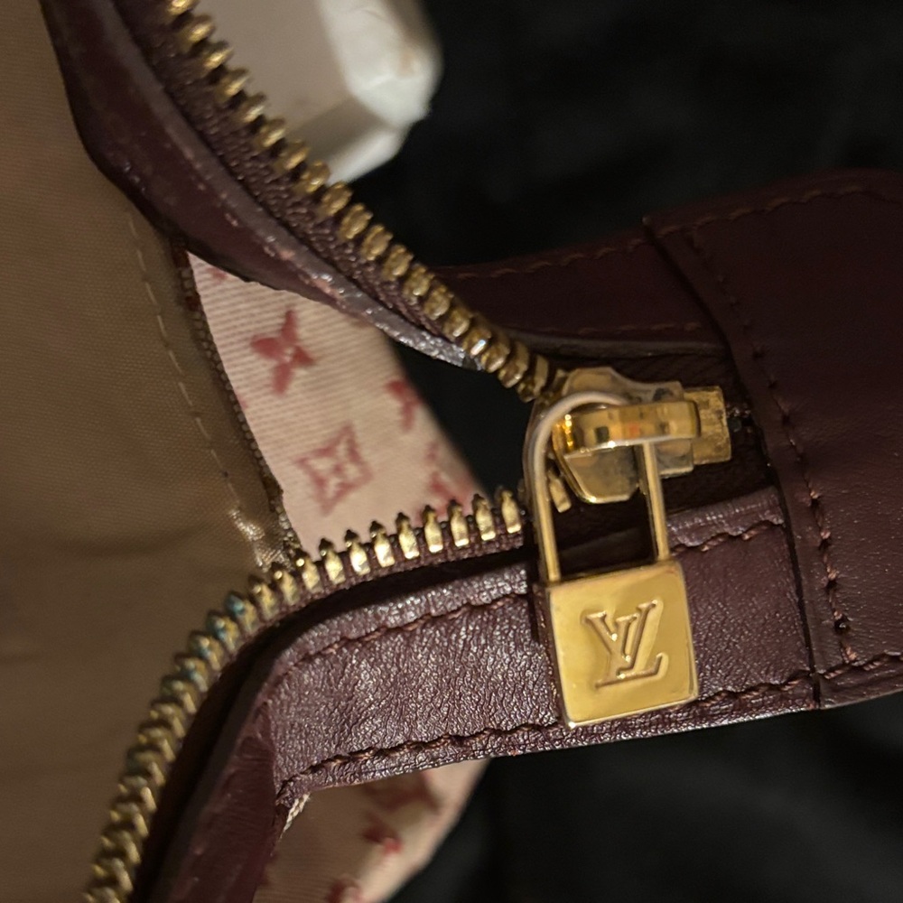 Louis Vuitton Monogram Pink and Brown Tote … Serial Number Vl0033 - Picture 9 of 10